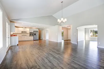 AC-rated commercial laminate flooring in a large Inland Empire interior