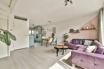 Water-resistant laminate flooring in an Inland Empire living space